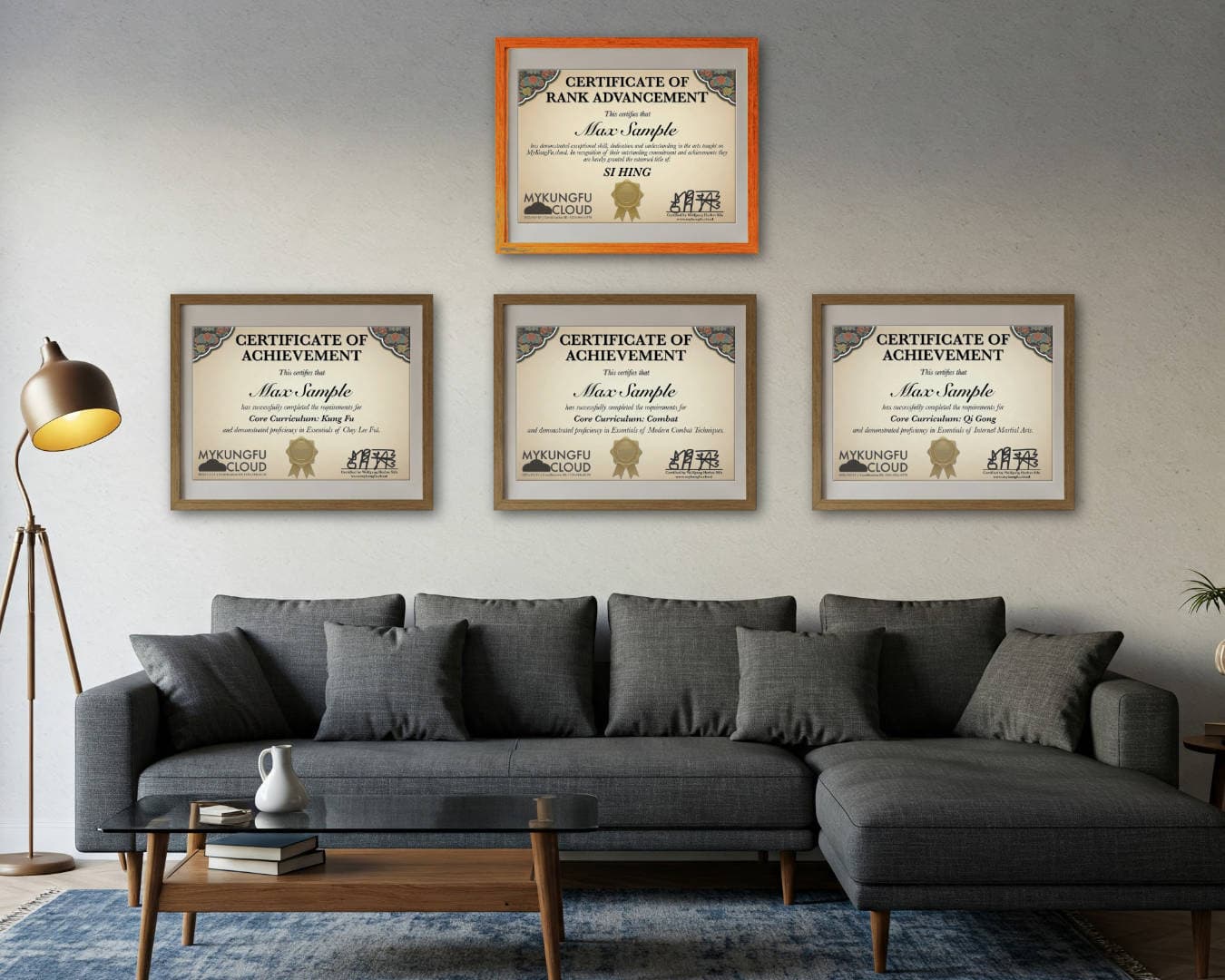 My Kung Fu Cloud Certificates Preview